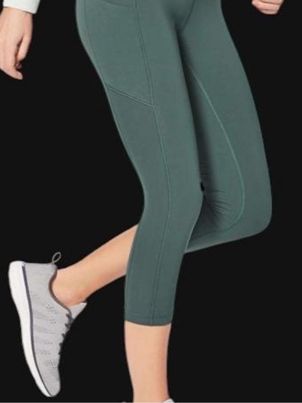 Lululemon speed up Crop 21” Teal Shadow 8